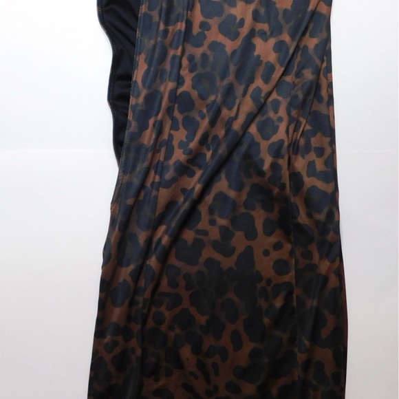Cheetah Full Length Dress (Size 2) - Picture 4 of 7